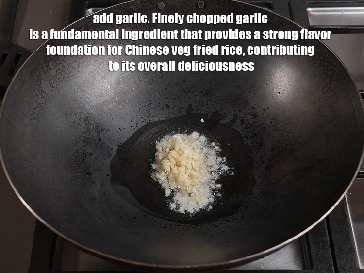 Step 2 – <p>Add 1½ tbsp of <a href="https://www.tarladalal.in/glossary-garlic-lehsun-lahsun-348i#ing_3505">finely chopped garlic</a>. Finely chopped garlic is a fundamental ingredient …