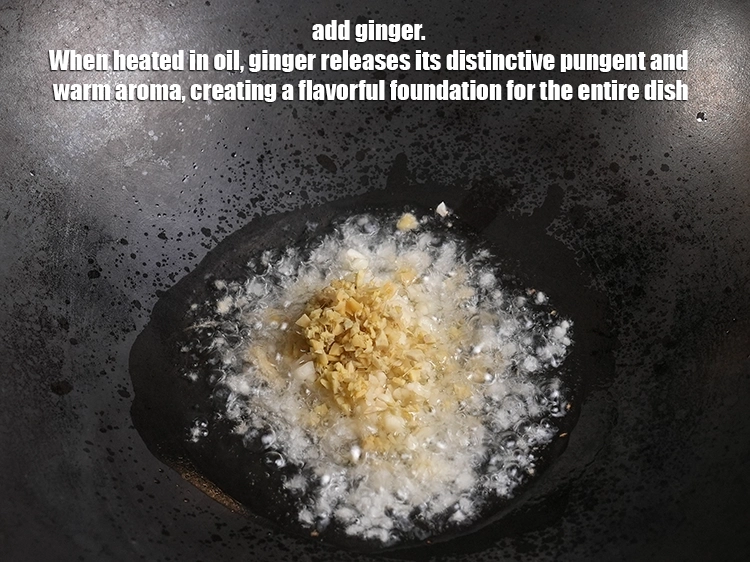 Step 3 – <p>Add 1 tsp finely <a href="https://www.tarladalal.in/glossary-ginger-adrak-453i#ing_2366"><u>chopped ginger (adrak)</u></a>. When heated in oil, ginger releases its …