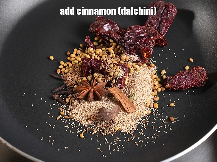 Step 12 – <p>Add 25 mm&nbsp;piece&nbsp;<a href="https://www.tarladalal.com/glossary-cinnamon-dalchini-346i">cinnamon (dalchini)</a>.</p>