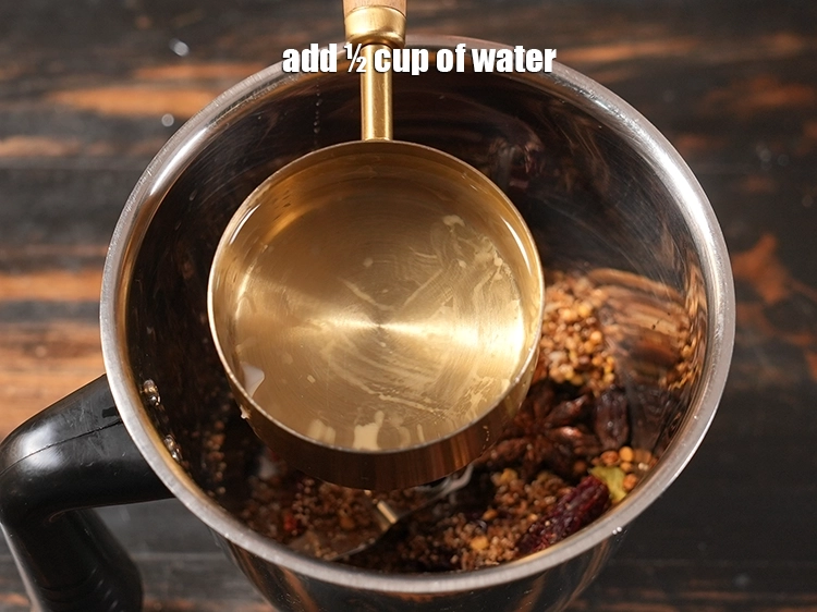 Step 17 – <p>Add ½ cup of water.</p>
