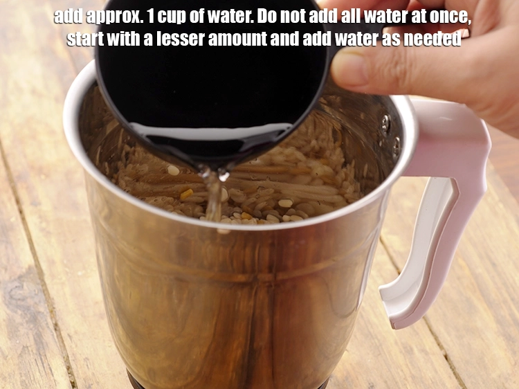 Step 26 – <p>Add approx. 1 cup of water. Do not add all water at once, start with …