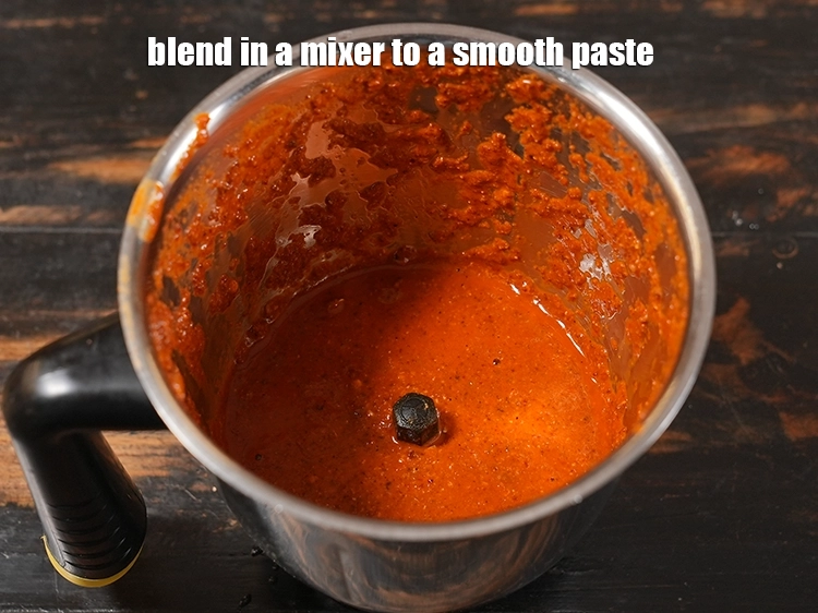 Step 18 – <p>Close the lid and blend in a mixer to a smooth paste. <span style="background-color:rgb(255,255,255);color:rgb(0,0,0);">This is …