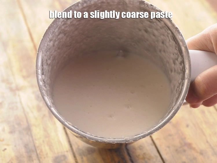 Step 31 – <p><span style="background-color:rgb(255,255,255);color:rgb(0,0,0);">Blend to a slightly coarse paste.</span></p>