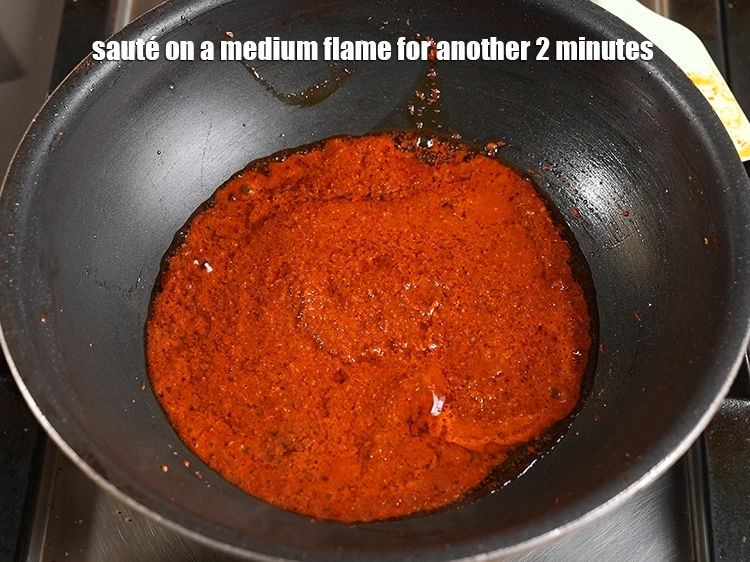 Step 26 – <p>Sauté on a medium flame for another 2 minutes.</p>
