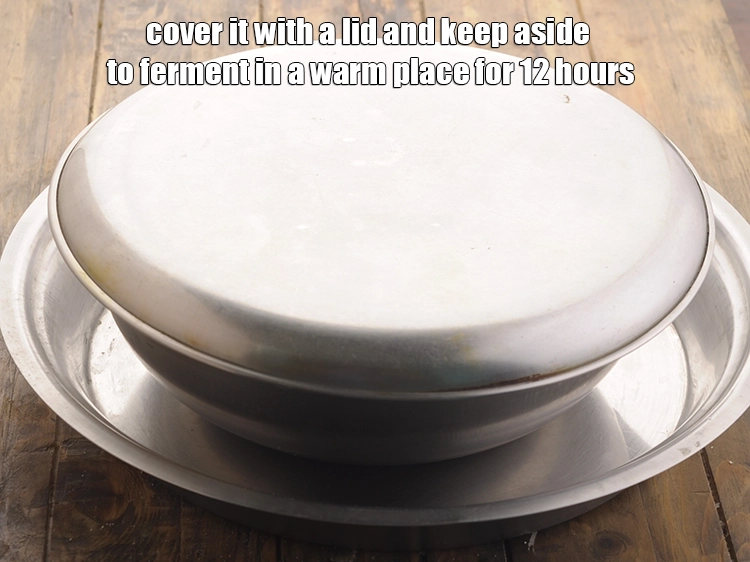 Step 35 – <p><span style="background-color:rgb(255,255,255);color:rgb(0,0,0);">Cover it with a lid and keep aside to ferment in a warm place …