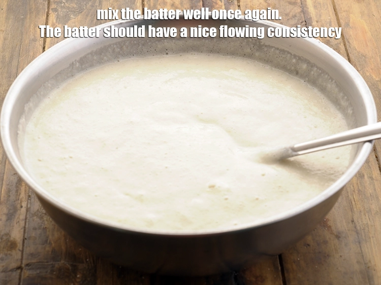 Step 54 – <p><span style="background-color:rgb(255,255,255);color:rgb(0,0,0);">Mix the batter well once again. The batter should have a nice flowing consistency. …