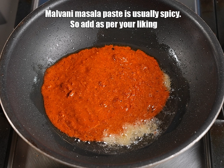 Step 38 – <p>Malvani masala paste is usually spicy. So add as per your liking.&nbsp;</p>