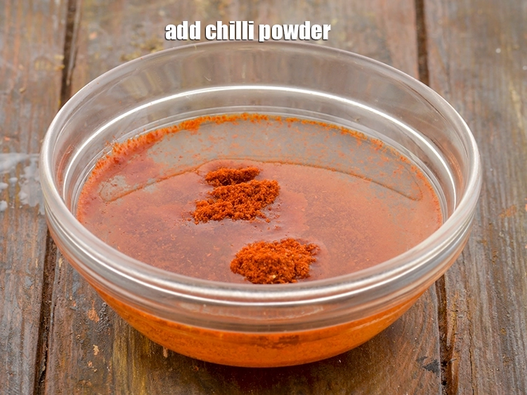 Step 30 – <p>Add chilli powder.</p>