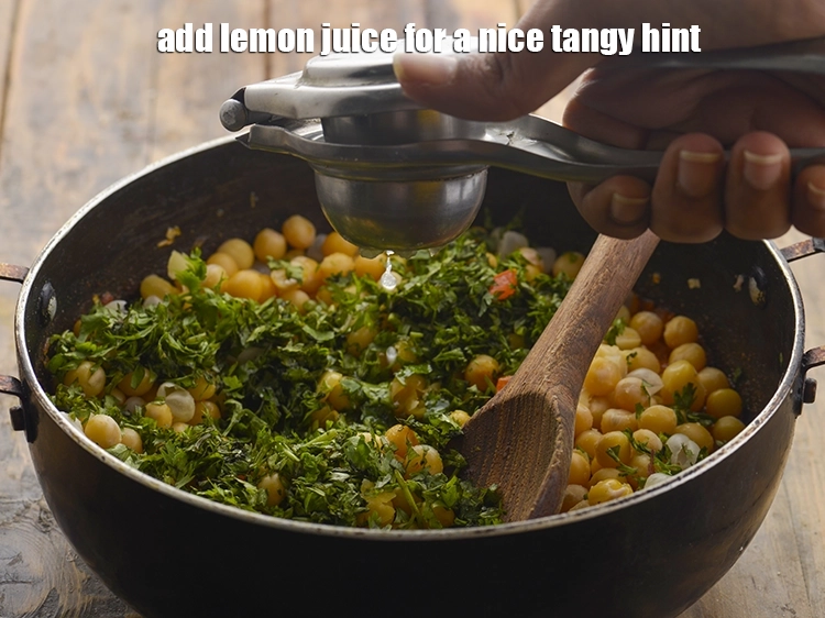 Step 27 – <p><span style="background-color:rgb(255,255,255);color:rgb(0,0,0);">Add the 1 tsp </span><a href="https://www.tarladalal.com/glossary-lemon-nimbu-428i#ing_2754"><u>lemon juice</u></a><u>&nbsp;</u><span style="background-color:rgb(255,255,255);color:rgb(0,0,0);"> for a nice tangy hint.</span></p>