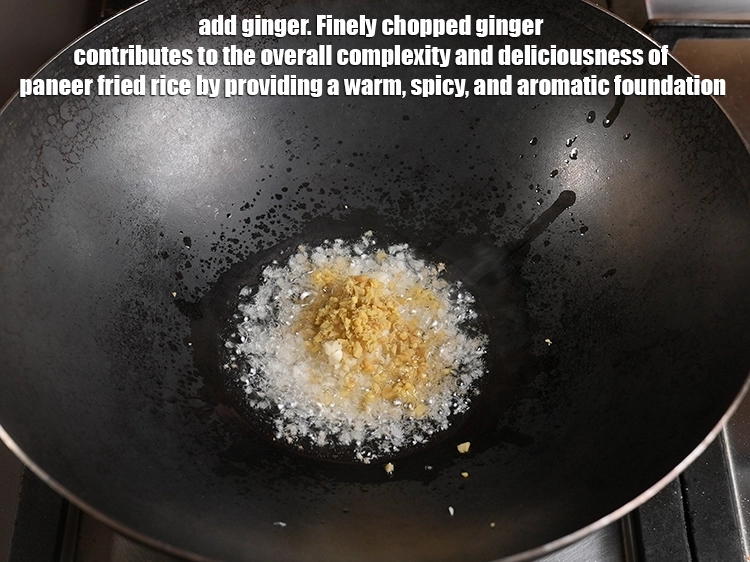 Step 31 – <p>Add ½ tbsp finely chopped ginger. Finely chopped ginger contributes to the overall complexity and …