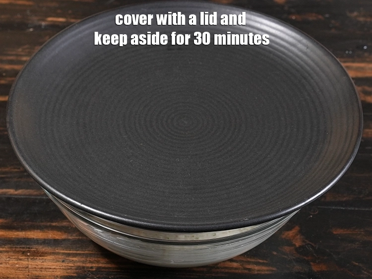 Step 9 – <p><span style="background-color:rgb(255,255,255);color:rgb(0,0,0);">Cover with a lid and keep aside for 30 minutes. This recipe does not …