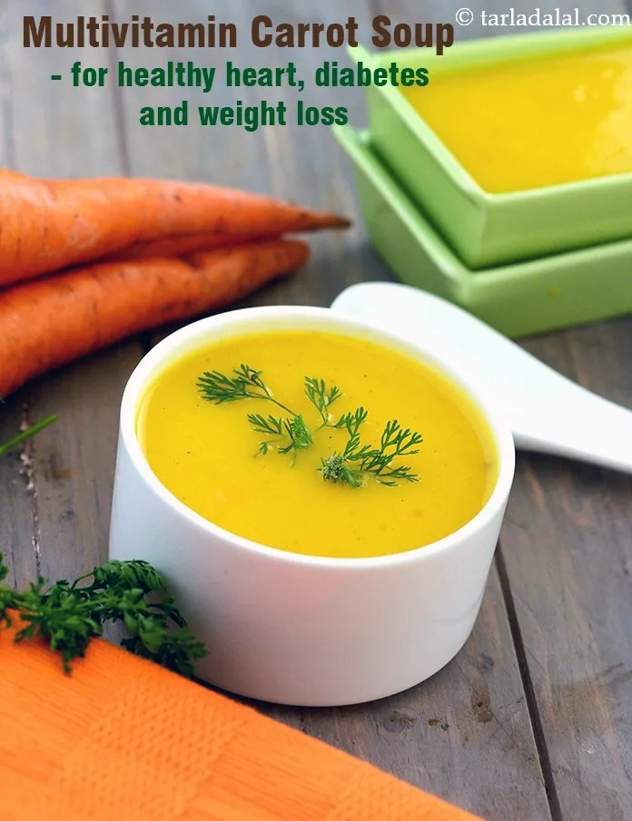 Step 18 – <p><strong>Multivitamin Carrot Soup - for healthy heart, diabetes&nbsp;and weight loss.</strong></p>