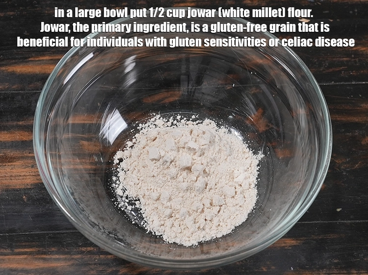 Step 2 – <p>To make the batter for the pancakes, in a large bowl put 1/2 cup <a …