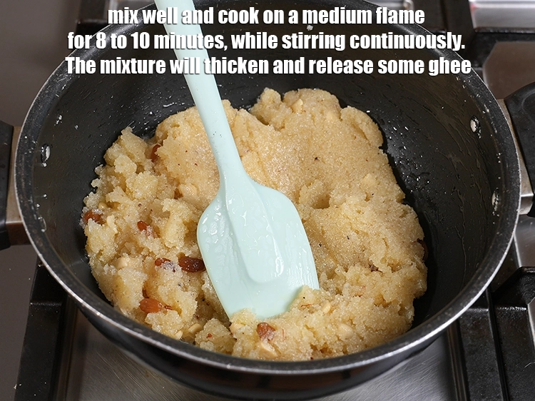 Step 18 – <p><span style="background-color:rgb(255,255,255);color:rgb(0,0,0);">Mix well and cook on a medium flame for 8 to 10 minutes, while …