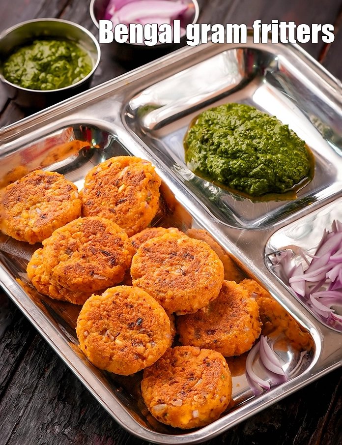 Step 27 – <p><span style="background-color:rgb(255,255,255);color:rgb(0,0,0);">Serve </span><strong>Tava Chana Dal Vadas</strong><span style="background-color:rgb(255,255,255);color:rgb(0,0,0);"> &nbsp;immediately with green chutney.</span></p>