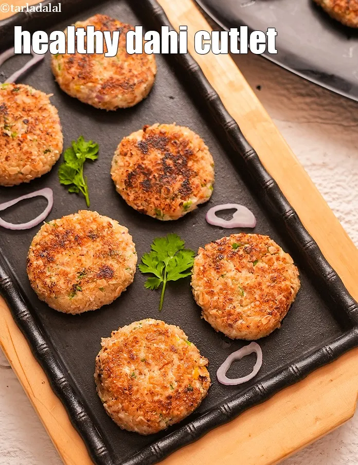 Step 26 – <p><span style="background-color:rgb(255,255,255);color:rgb(0,0,0);">Serve </span><strong>non fried dahi ke kebab</strong><span style="background-color:rgb(255,255,255);color:rgb(0,0,0);"> hot with green chutney.</span></p>