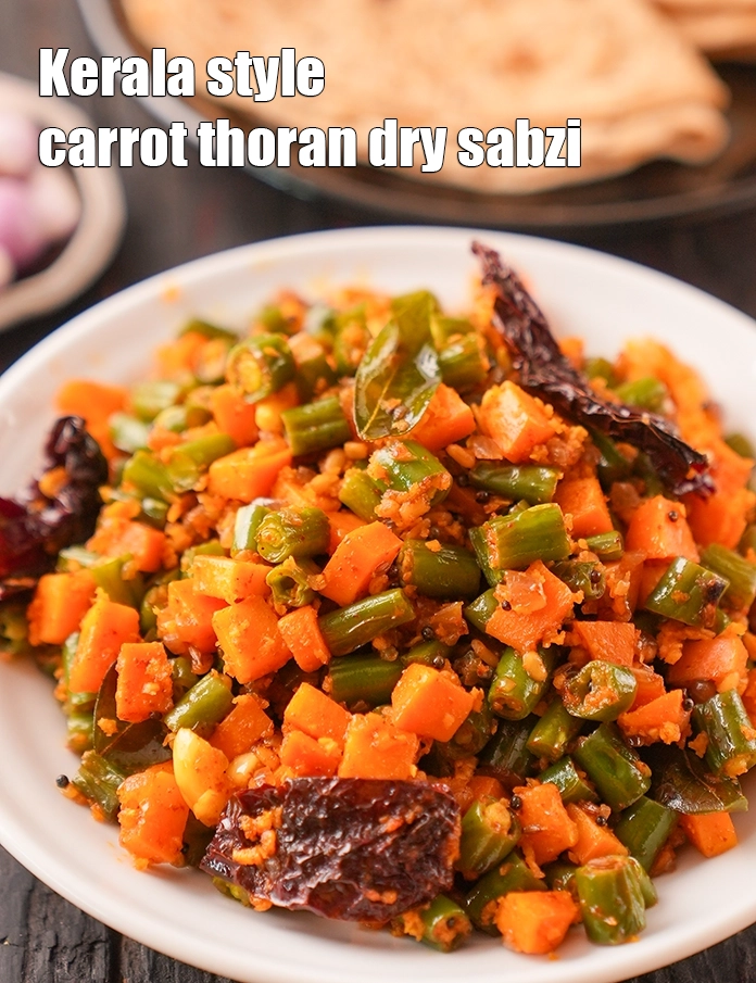 Step 23 – <p><span style="background-color:rgb(255,255,255);color:rgb(0,0,0);">Serve&nbsp;</span><strong>french beans and carrot thoran recipe | healthy carrots beans thoran | Kerala style …