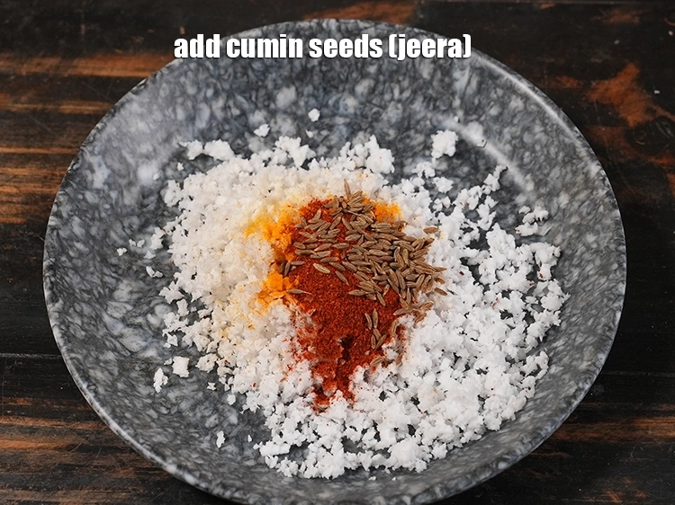 Step 4 – <p>Add cumin seeds.</p>