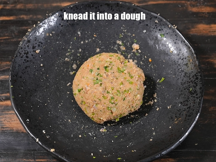 Step 33 – <p><span style="background-color:rgb(255,255,255);color:rgb(0,0,0);">Knead </span><span style="background-color:rgb(255,255,255);color:rgb(34,34,34);">it into a dough.</span></p>