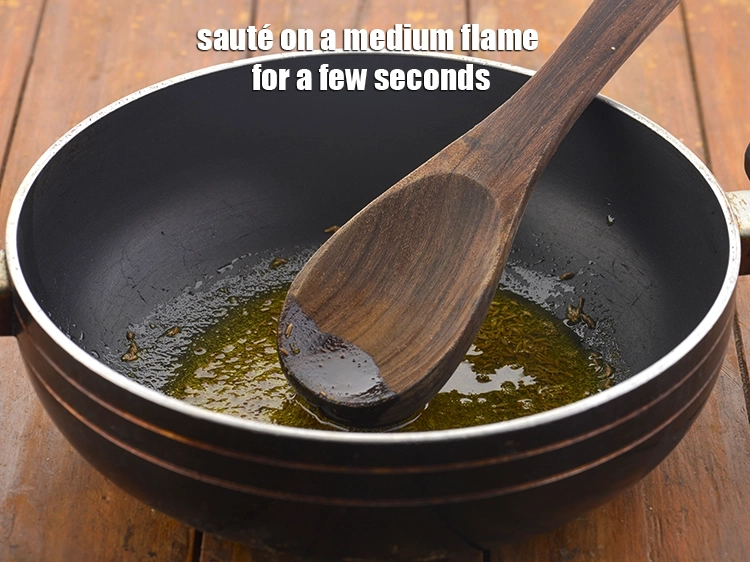 Step 18 – <p>Sauté on a medium flame for a few seconds.</p>