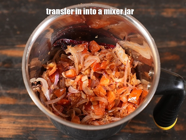 Step 21 – <p>Transfer in into a mixer jar.</p>