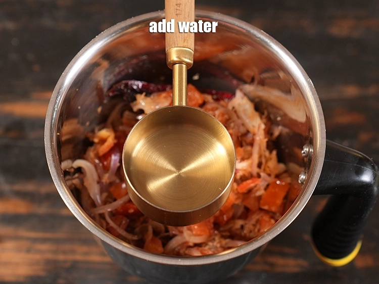 Step 22 – <p>Add ¼ cup water.&nbsp;</p>