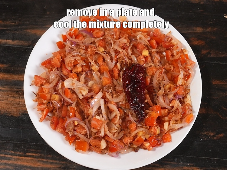 Step 20 – <p>Remove in a plate and cool the mixture completely.</p>