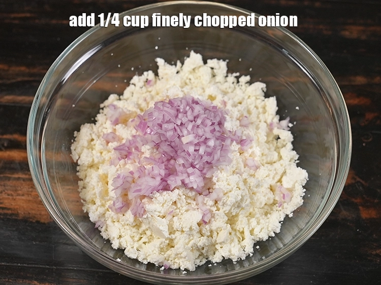 Step 2 – <p>Then add <span style="background-color:rgb(255,255,255);color:rgb(0,0,0);">1/4 cup finely </span><a href="https://www.tarladalal.com/glossary-onions-pyaz-pyaaz-kanda-548i#ing_2327"><u>chopped onion</u></a> to it. They give a nice …
