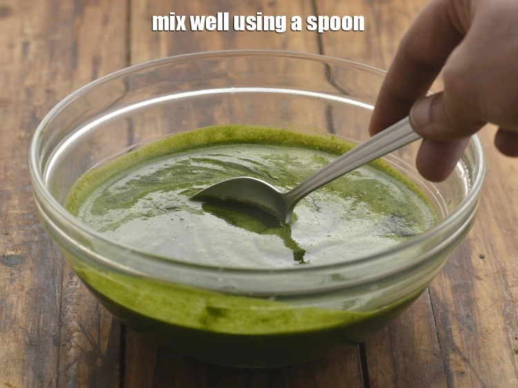 Step 28 – <p>Mix well using a spoon.</p>
