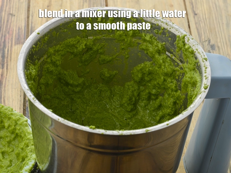 Step 5 – <p>Blend in a mixer using a little water to a smooth paste.</p>
