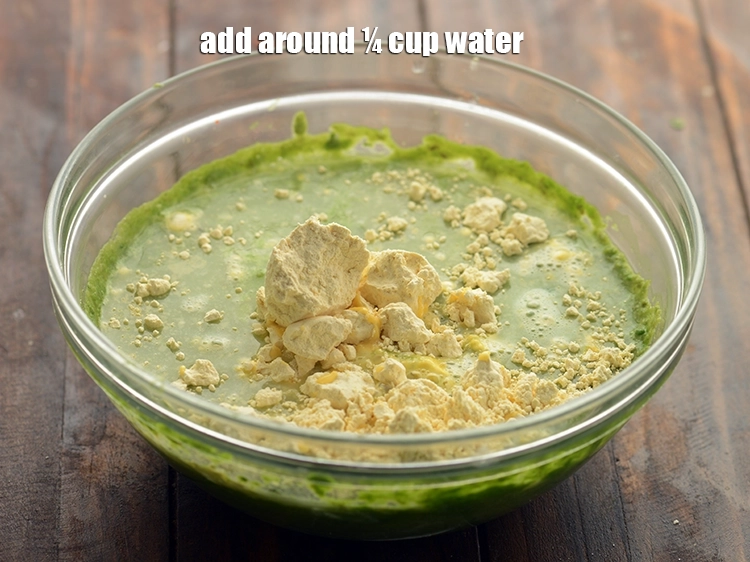 Step 8 – <p>Add around ¼ cup water.</p>