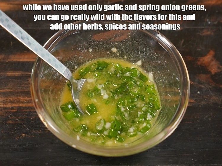 Step 26 – <p>While we have used only garlic and spring onion greens, you can go really wild …