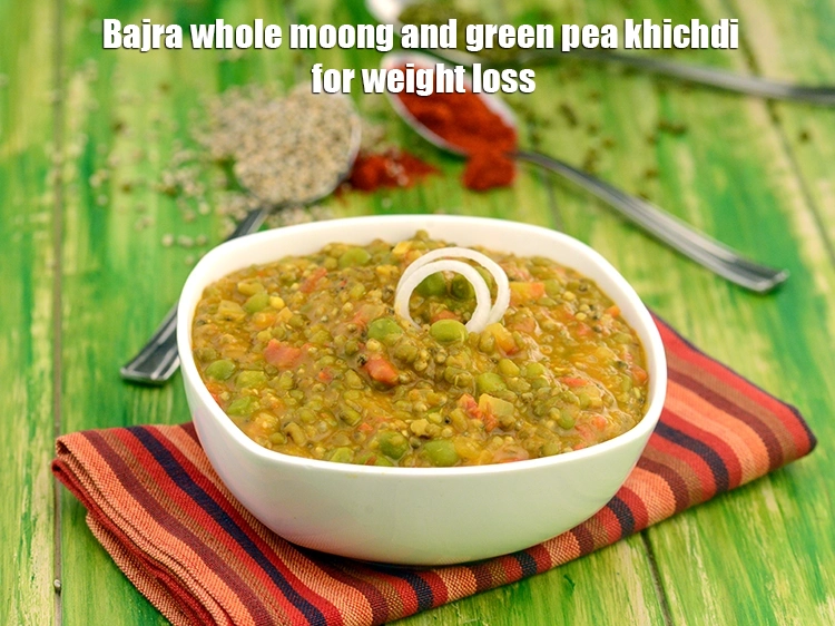 Step 31 – <p><strong>Bajra whole moong and green pea khichdi – for weight loss.&nbsp;</strong>Whole bajra is the hero …