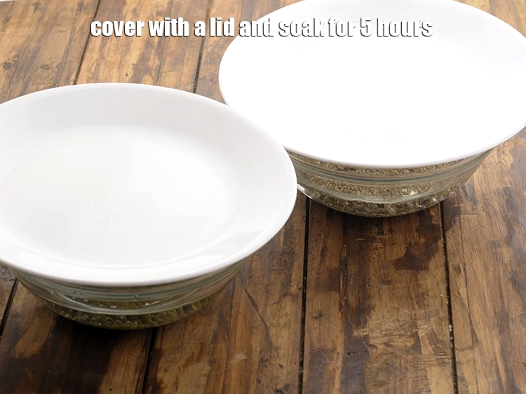 Step 9 – <p>Cover with a lid and soak for 5 hours. If you are in a hurry …