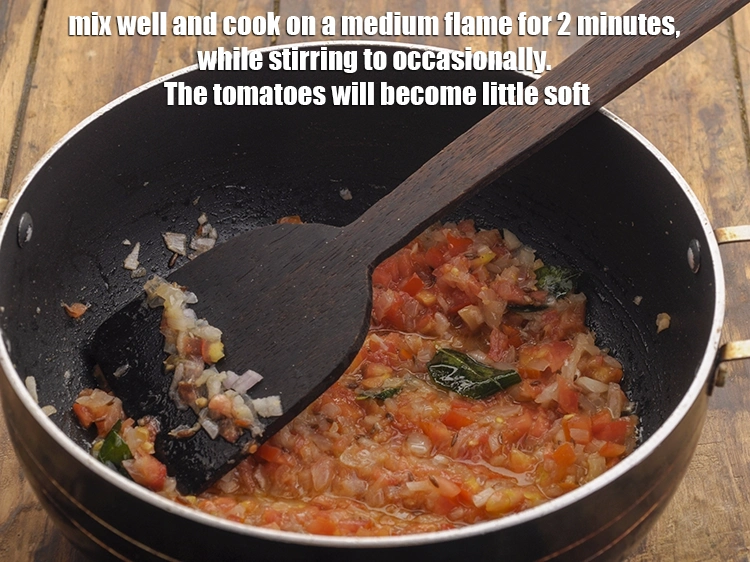 Step 27 – <p><span style="background-color:rgb(255,255,255);color:rgb(0,0,0);">Mix well and cook on a medium flame for 2 minutes, while stirring to …