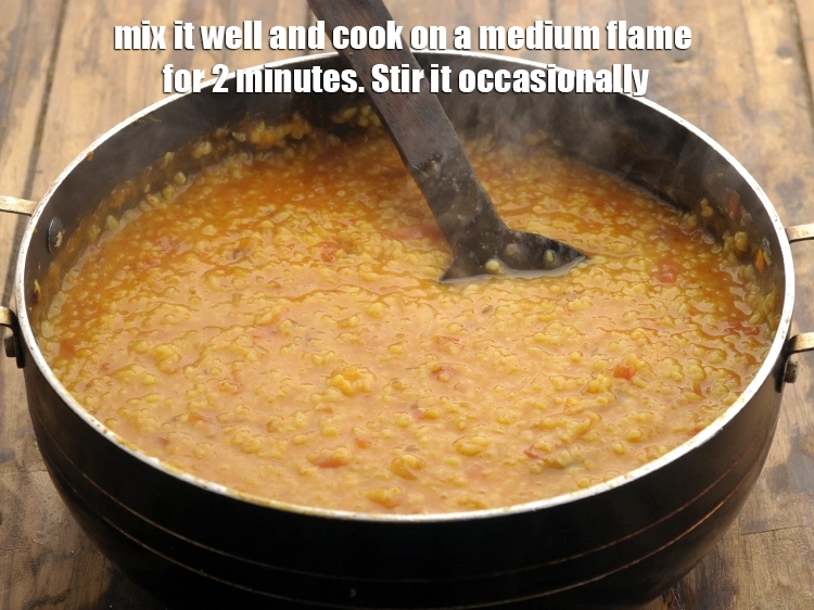 Step 34 – <p><span style="background-color:rgb(255,255,255);color:rgb(0,0,0);">Mix it well and cook on a medium flame for 2 minutes. Stir it …
