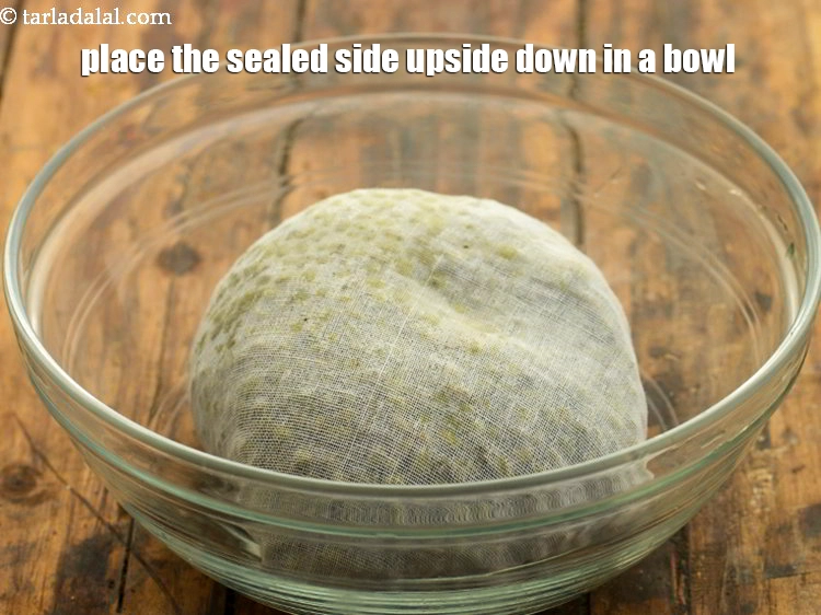 Step 18 – <p>Place the sealed side upside down in a bowl. Placing it downwards in necessary, else …