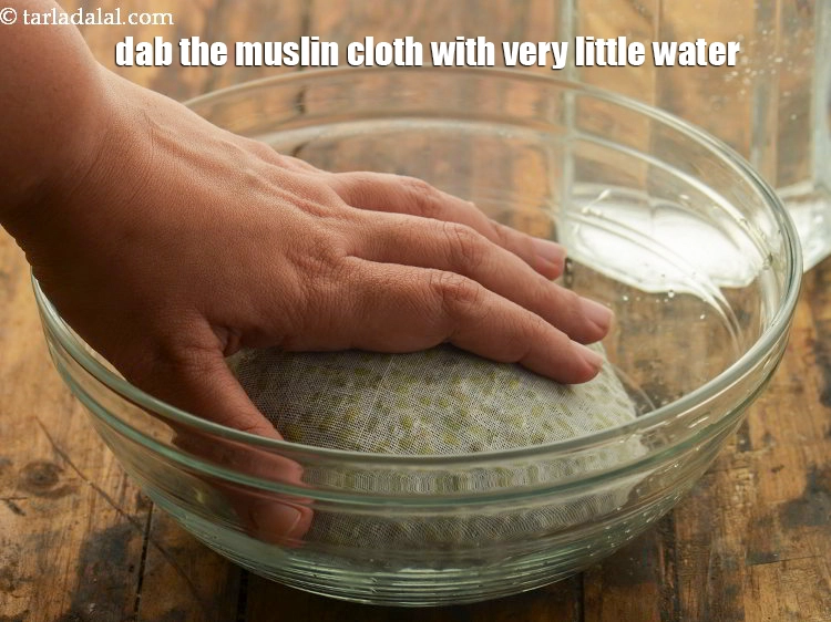 Step 19 – <p>Dab the muslin cloth with very little water. This is the third important factor necessary …