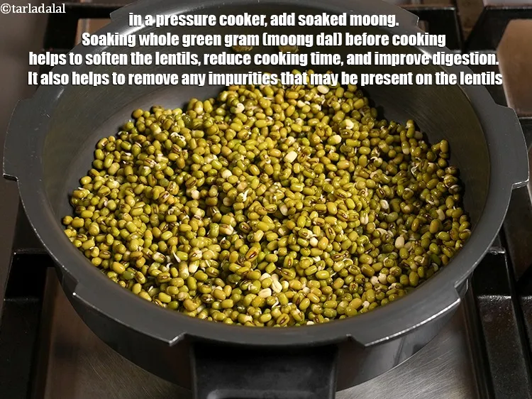 Step 3 – <p>To make<strong> green moong curry recipe | Maharashtrian mugachi usal | whole moong dal sabzi …