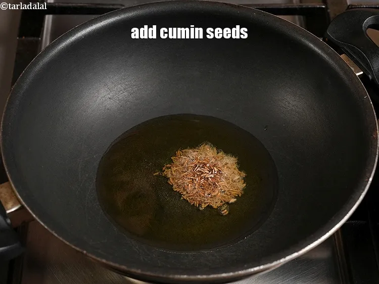 Step 12 – <p>Add 1 tsp cumin seeds.&nbsp;</p>