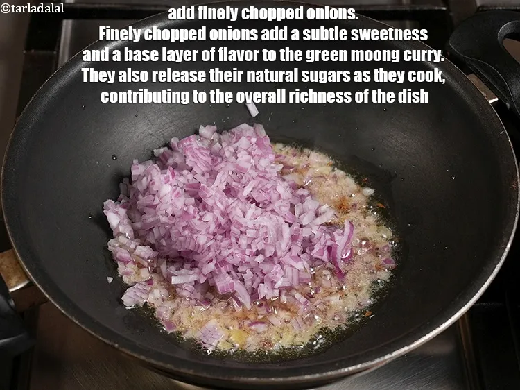 Step 13 – <p>Add 1 cup finely chopped onions. Finely chopped onions add a subtle sweetness and a …