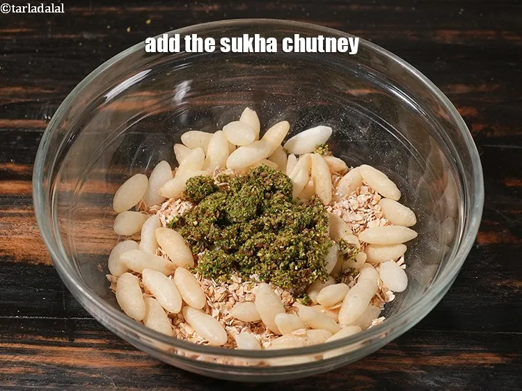 Step 17 – <p>Add the sukha chutney.</p>