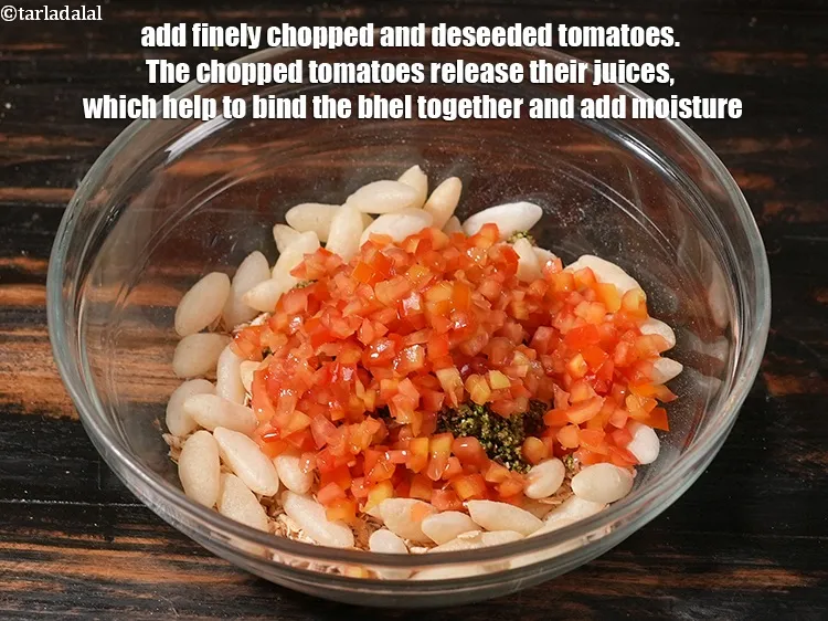 Step 18 – <p>Add 1/2 cup finely chopped and deseeded&nbsp;<a href="https://www.tarladalal.com/glossary-tomatoes-tamatar-639i">tomatoes</a>. The chopped tomatoes release their juices, which …