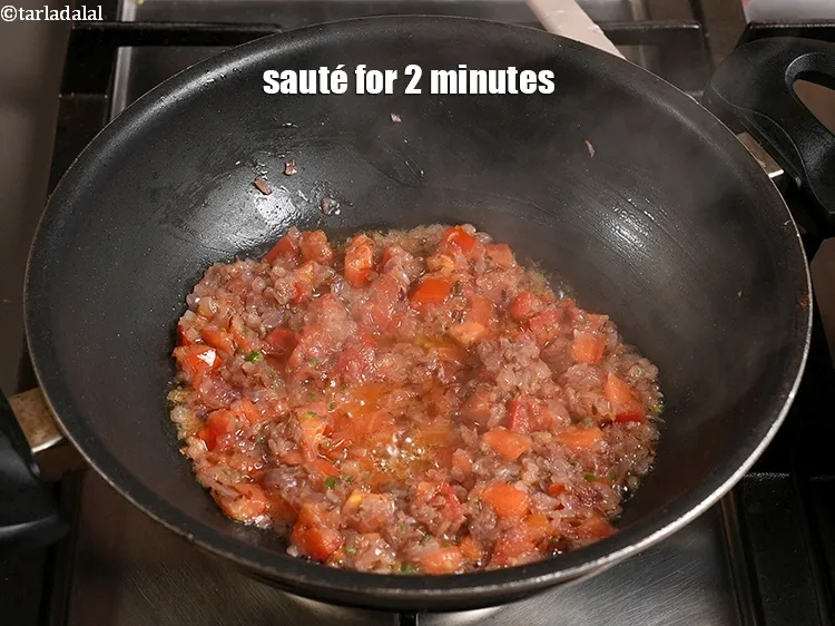 Step 19 – <p>Sauté for 2 minutes.</p>
