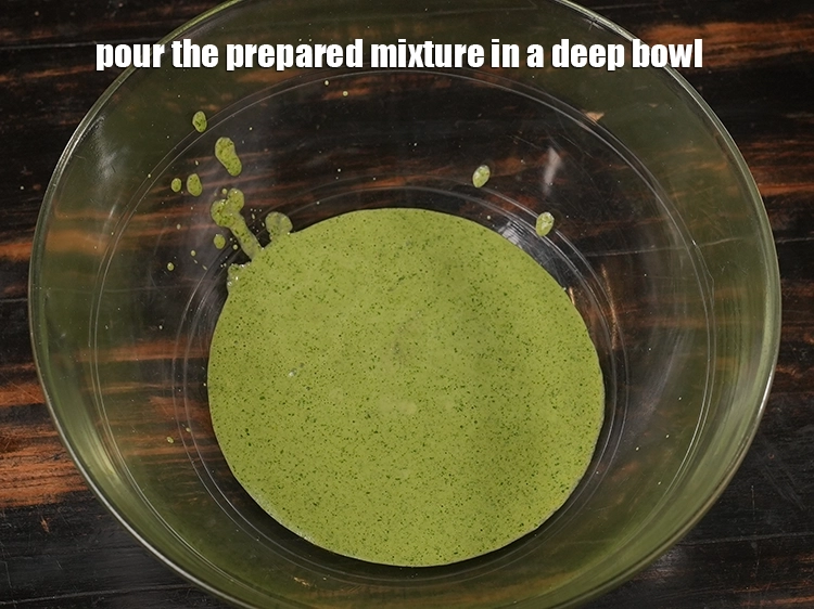 Step 16 – <p>Pour the prepared mixture in a deep bowl. Take a fairly large bowl as we …