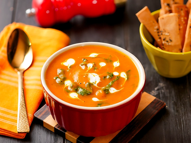 Step 36 – <p><span style="background-color:rgb(255,255,255);color:rgb(0,0,0);">If you are serving this soup later, you may have to adjust the consistency …