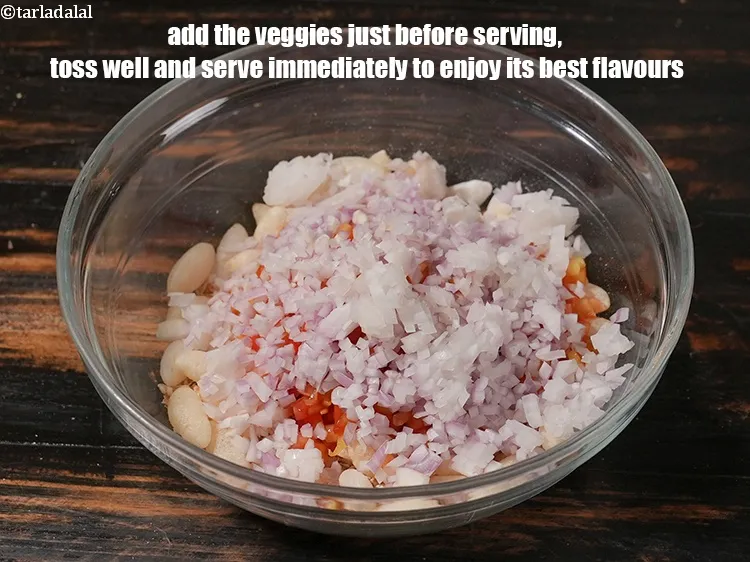 Step 27 – <p>Add the veggies just before serving, toss well and serve immediately to enjoy its best …