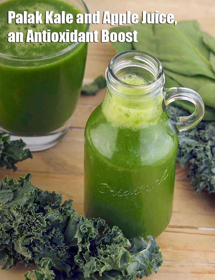 Step 19 – <p><strong>Palak Kale and Apple Juice, an Antioxidant Boost.&nbsp;</strong>Of all the superfoods you can think of, …