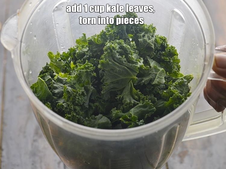 Step 10 – <p>To this, add the <span style="background-color:rgb(255,255,255);color:rgb(0,0,0);">1 cup </span><a href="https://www.tarladalal.com/glossary-kale-1476i"><u>kale </u></a><span style="background-color:rgb(255,255,255);color:rgb(0,0,0);">, torn into pieces , …
