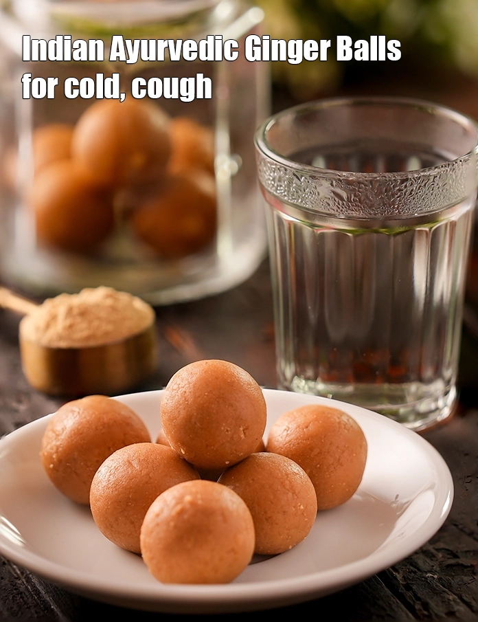 Step 7 – <p>Serve <strong>Jaggery and Dried Ginger Balls | Indian Ayurvedic Ginger Balls for cold and cough …